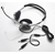 Overhead stereo multimedia headset with microphone